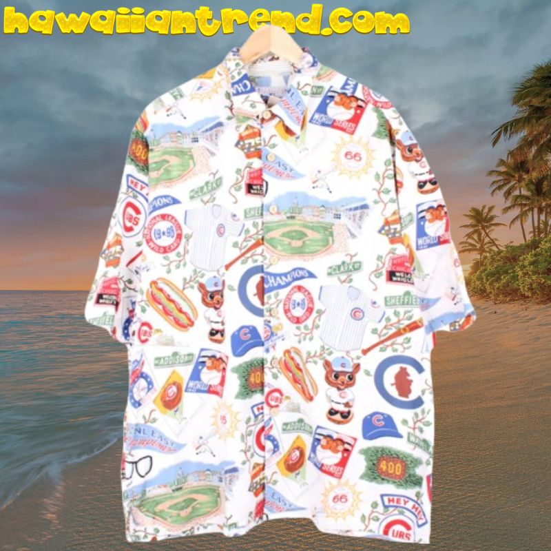 Chicago Cubs All About Club Special Hawaiian Shirt