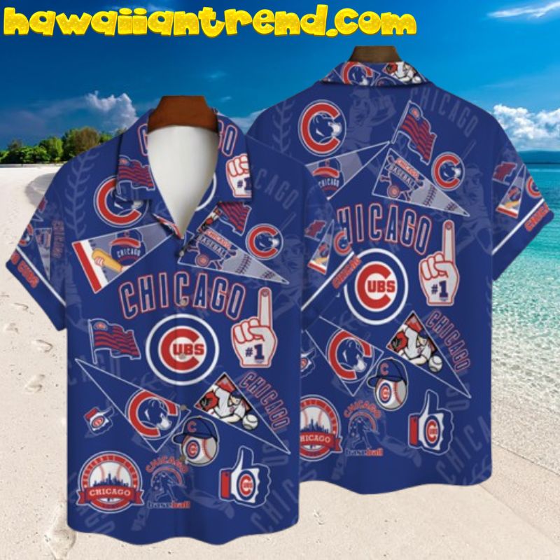 Chicago Cubs Victory Parade Hawaiian Shirt