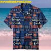 Chicago Cubs Vintage Square Pattern Aloha Hawaiian Shirt
