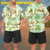 Cute Grinch Green Theme Vintage Hawaiian Shirt And Short