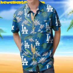 Los Angeles Dodgers Banana Tree Logo Pattern Hawaiian Shirt