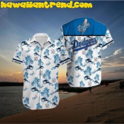 Los Angeles Dodgers Coconut Island Vibes Hawaiian Shirt