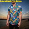 Los Angeles Dodgers Icon Square Block Hawaiian Shirt