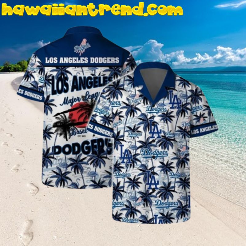 Los Angeles Dodgers Hawaiian Shirt