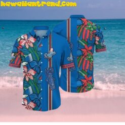 Los Angeles Dodgers Tropical Splash Hawaiian Shirt