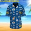 Mlb Los Angeles Dodgers Special Hibiscus Flower Logo Hawaiian Shirts