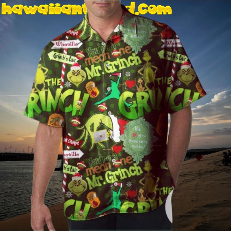 Patricks Day Mr Grinch Lair Hawaiian Shirt