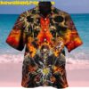 Skull And Roses AOP Halloween Hawaiian Shirt