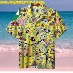 Spongebob Emotions Cartoon Summer Hawaiian Shirt
