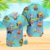 Spongebob SquarePants Funny Clothing In Summer Vacation Button Up Hawaiian Shirt