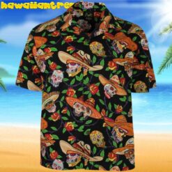 Sugar Skulls Day Of The Dead Mexican Hawaiian Shirt