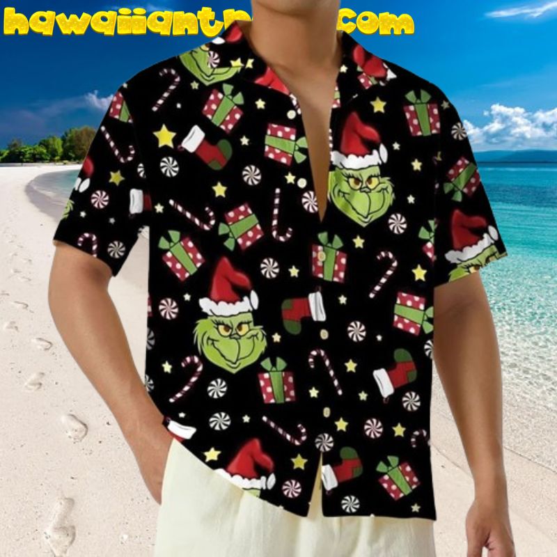 The Grinch Christmas Merry Grinchmas Hawaiian Shirt