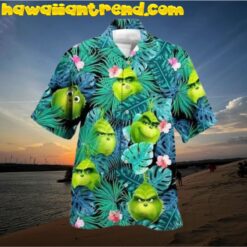 The Grinch Hide And Seek Tropical Forest Hawaiian Shirt