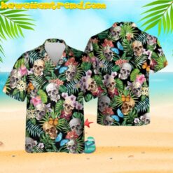 Skull Hawaiian Shirt