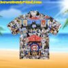 Summer Chicago Cubs Colorful Flower Hawaiian Shirt