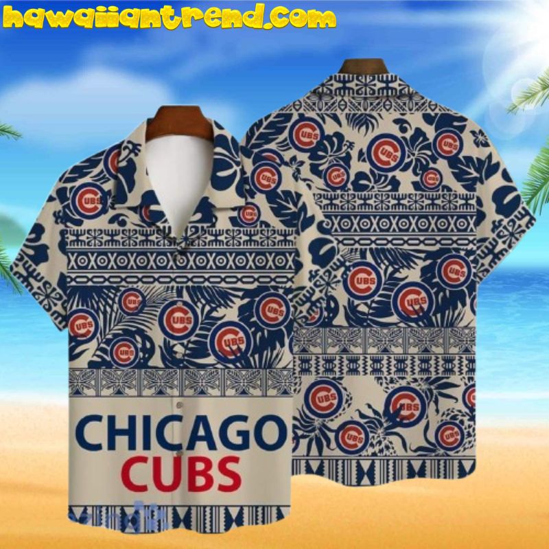 Vintage Chicago Cubs The Champions Hawaiian Shirt