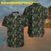 Alien Blackcat UFO Aloha Hawaiian Shirt