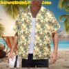 Alien Face Patch Funny Aloha Hawaiian Shirt