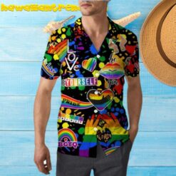 Choose Love LGBT Pride Aloha Hawaiian Shirt