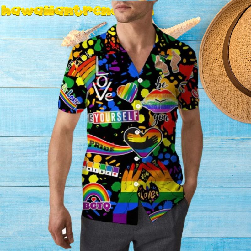 Choose Love LGBT Pride Aloha Hawaiian Shirt