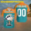 Miami Dolphins Beast Mode Mascot Jungle Hawaiian Shirt