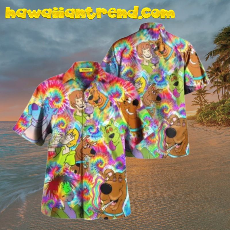 Groovy Scooby Doo Get High Hawaiian Shirt