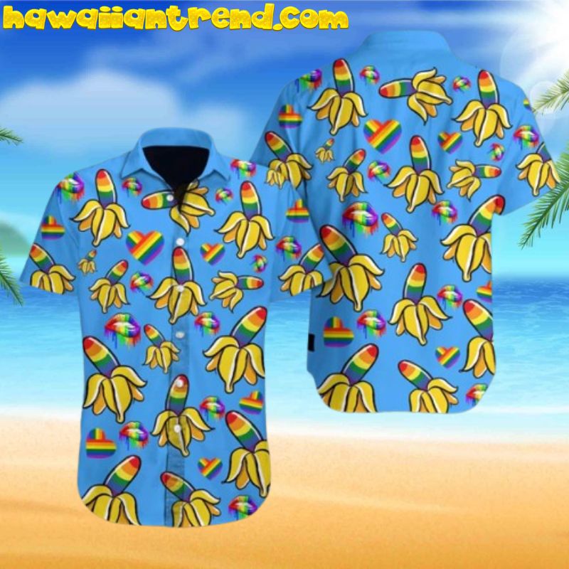 Lgbt Born This Way Love Pride Hawaiian Shirt