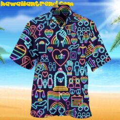 Lgbt Born This Way Love Pride Hawaiian Shirt
