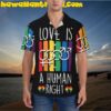 LGBT Rights Symbols Rainbow Colorful Happy Pride Hawaiian Shirts