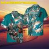Custom Name Miami Dolphins Cool Snoopy Hawaiian Shirt