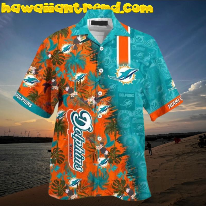 Miami Dolphins Hot And Cool Style Hawaiian Shirt