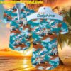 Miami Dolphins Palm Island Sunset Summer Hawaiian Shirts