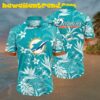 NFL Miami Dolphins Cannabis Leaves Hawaiian Shirt