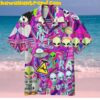 Mushroom UFO Alien On The Galaxy Hawaiian Shirt