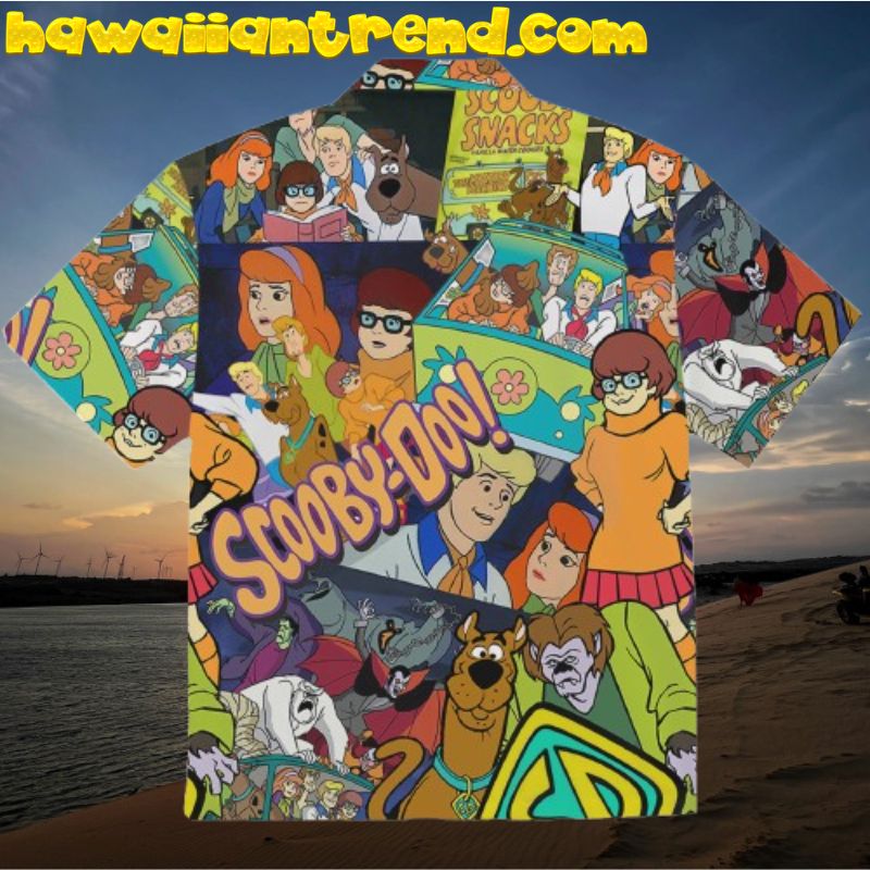 Scooby Doo Famous Adventure Hawaiian Shirt