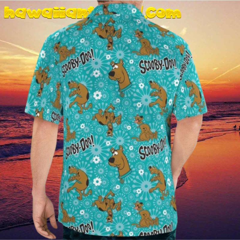 Scooby Doo Funny Emotion Seamless Hawaiian Shirt