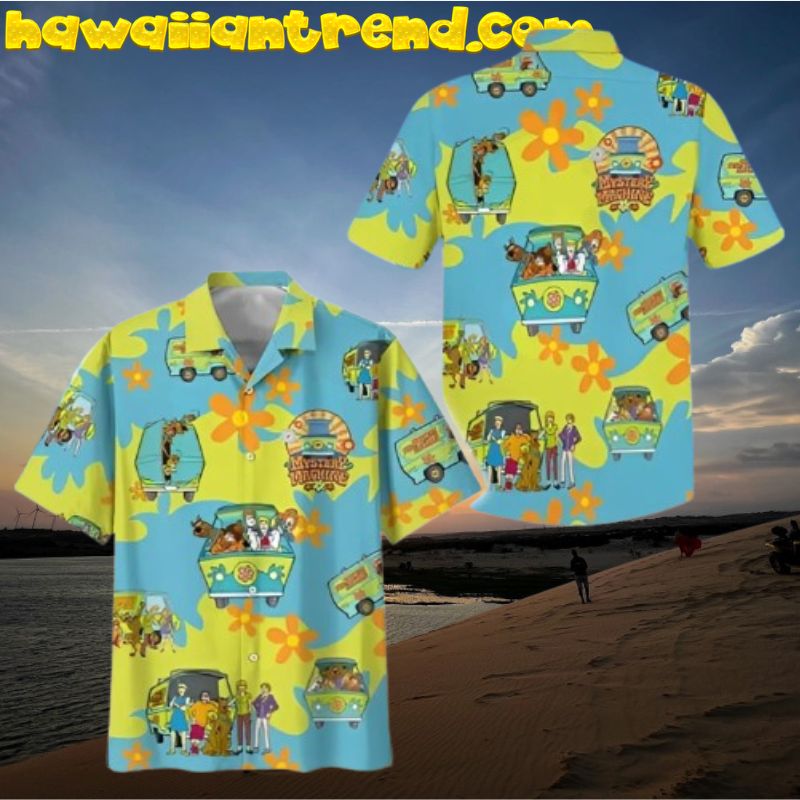 Scooby Doo Mystery Machine Hawaiian Shirt