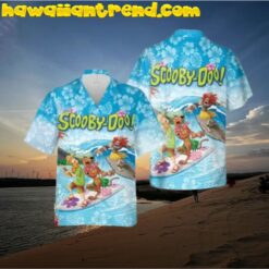 Scooby-Doo Surfing Escape Monster Hawaiian Shirt