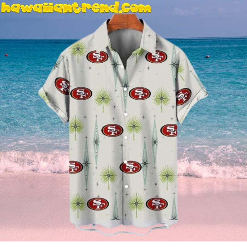 San Francisco 49ers Dandelion Hawaiian Shirt