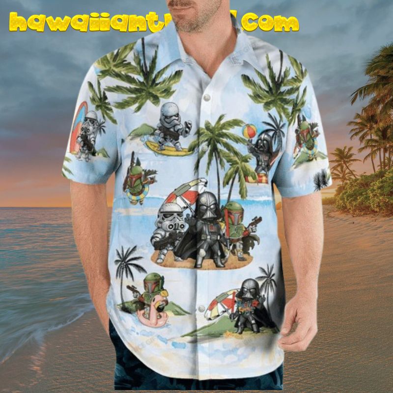Star Wars Characters Coconut Island Star Wars Hawaiian Shirt