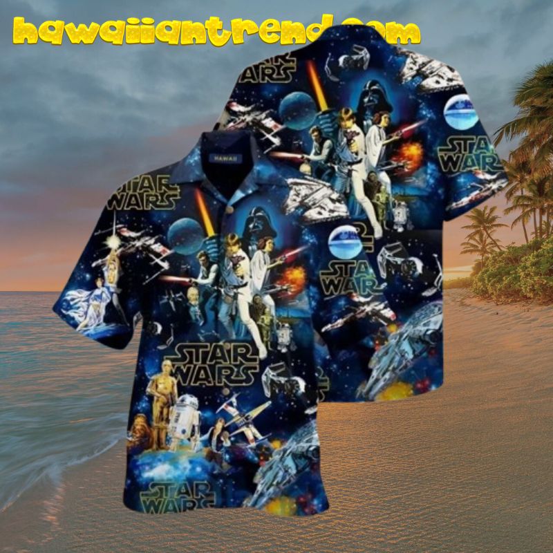 Star Wars Characters Star Wars Movie Lover Hawaiian Shirt