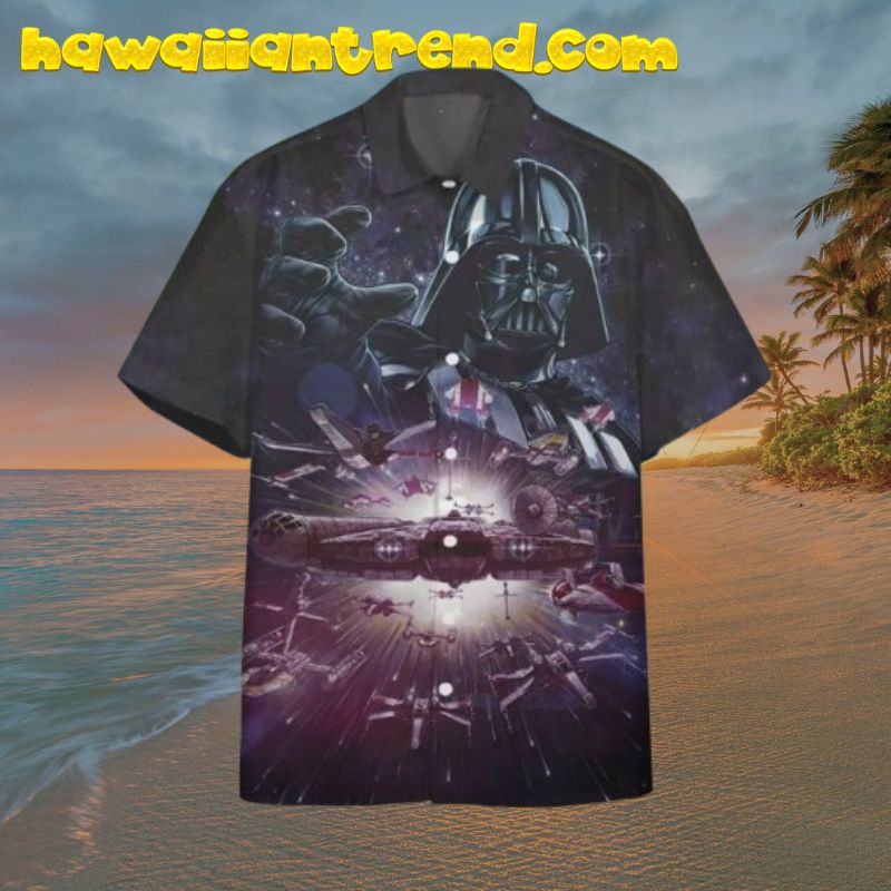 Star Wars Darth Vader Control The Galaxy Hawaiian Shirt