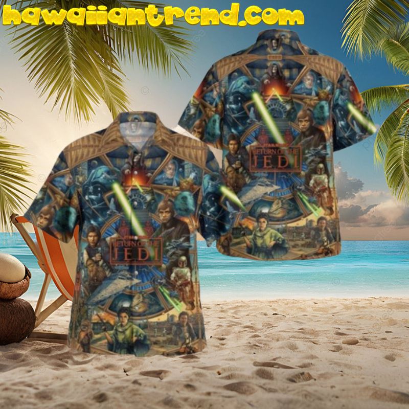Star Wars Return Of The Jedi Aloha Hawaiian Shirt