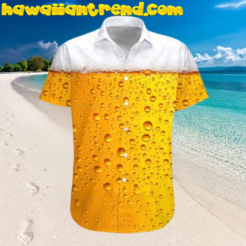 3D Beer Aloha Hawaiian Shirt