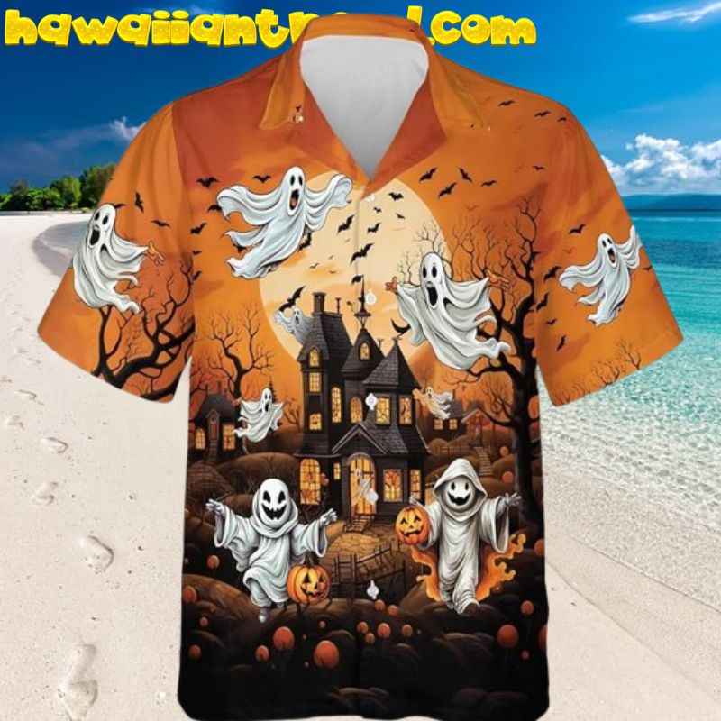 Boo The Halloween Horror Night Hawaiian Shirt