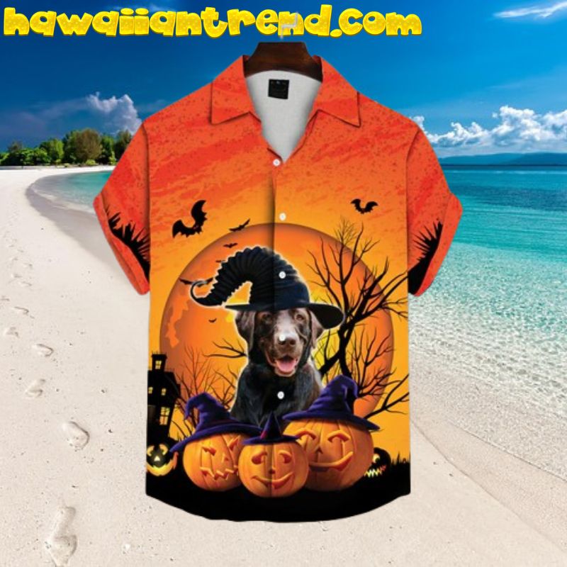 Custom Halloween Hawaiian Shirt With Pet Face
