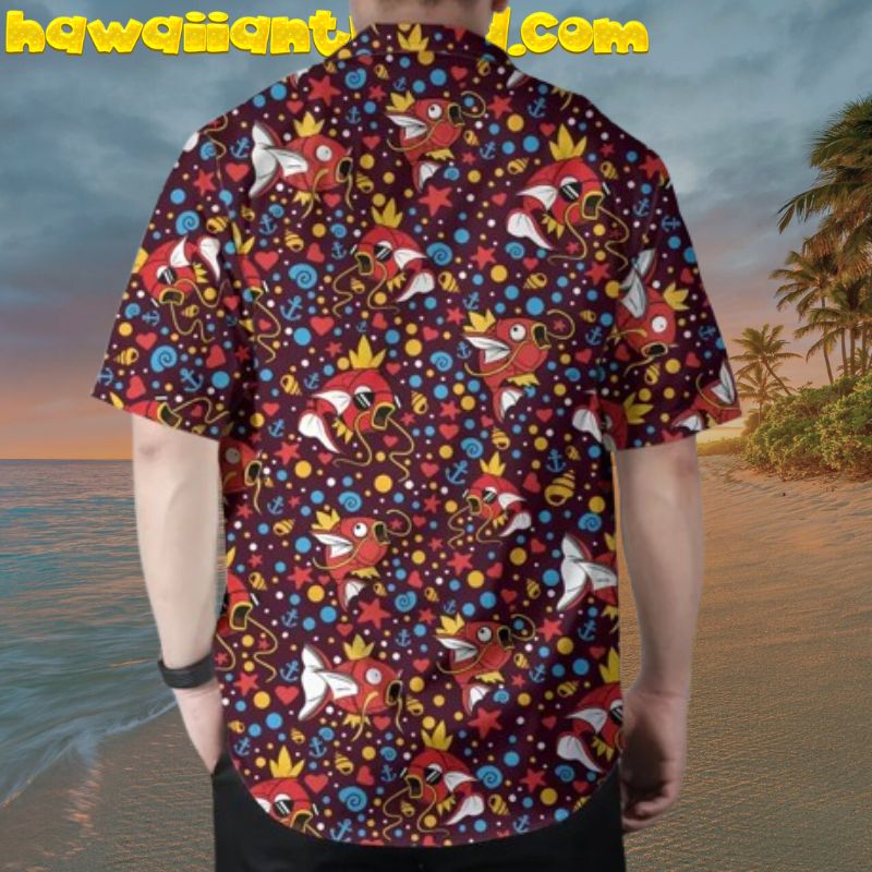 Magikarp The Koiking Deep Sea Aloha Hawaiian Shirt