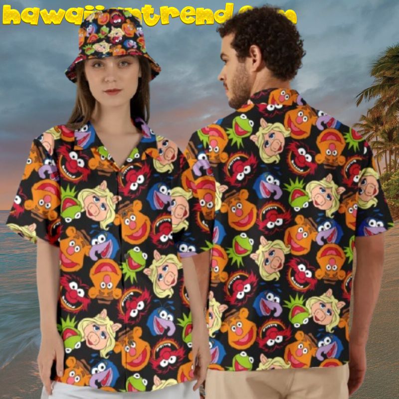 Muppets Face Cartoon Movie Character Hawaiian Shirt
