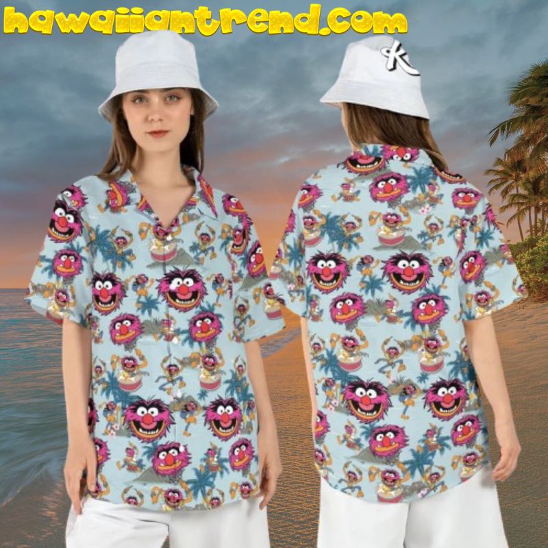 Muppets The Show Tropical Island Hawaiian Shirt