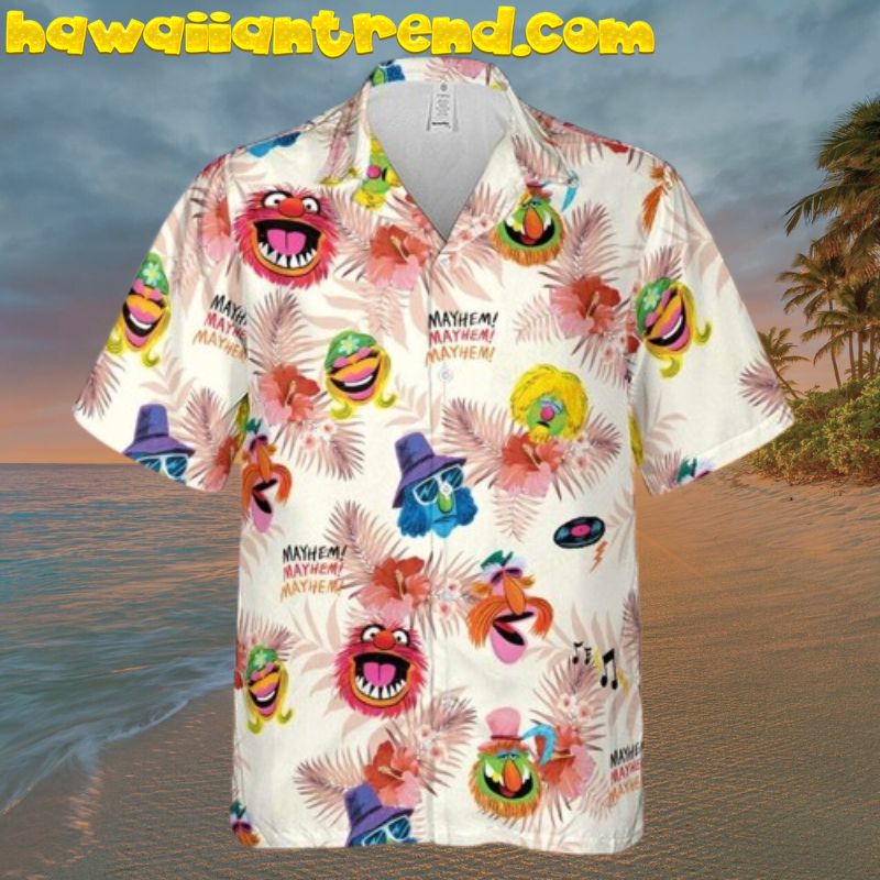 The Muppet Show Dr. Teeth And The Electric Mayhem Hawaiian Shirt